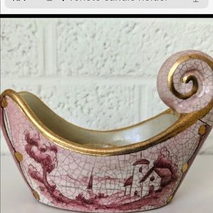 Limited Edition Veneto Flair Pottery candle holder